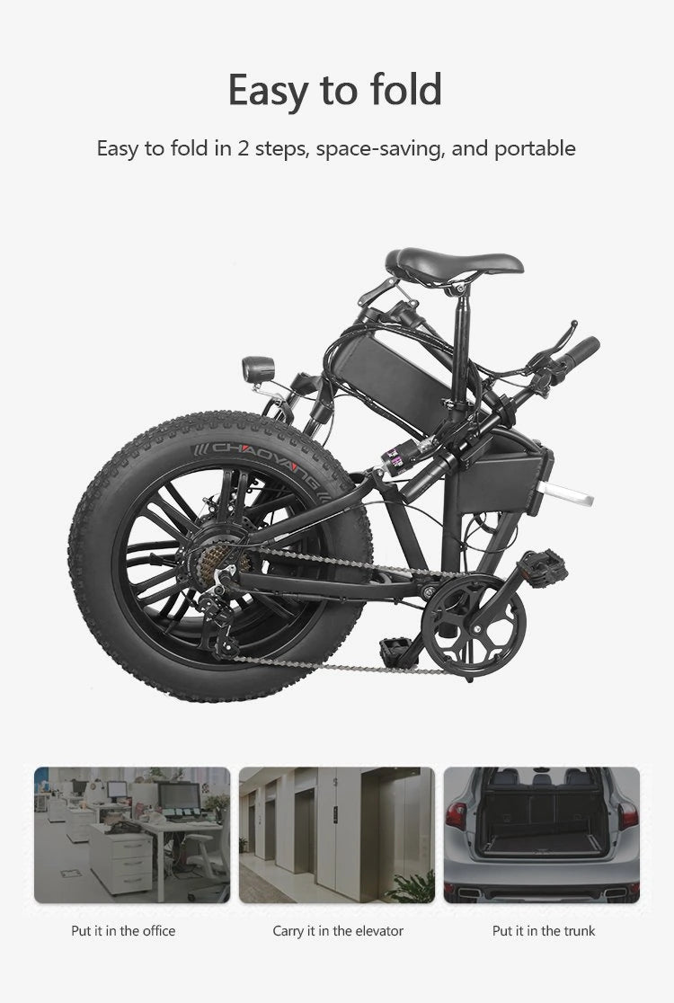 Mankeel MK010 Electric Folding Bike - 250w